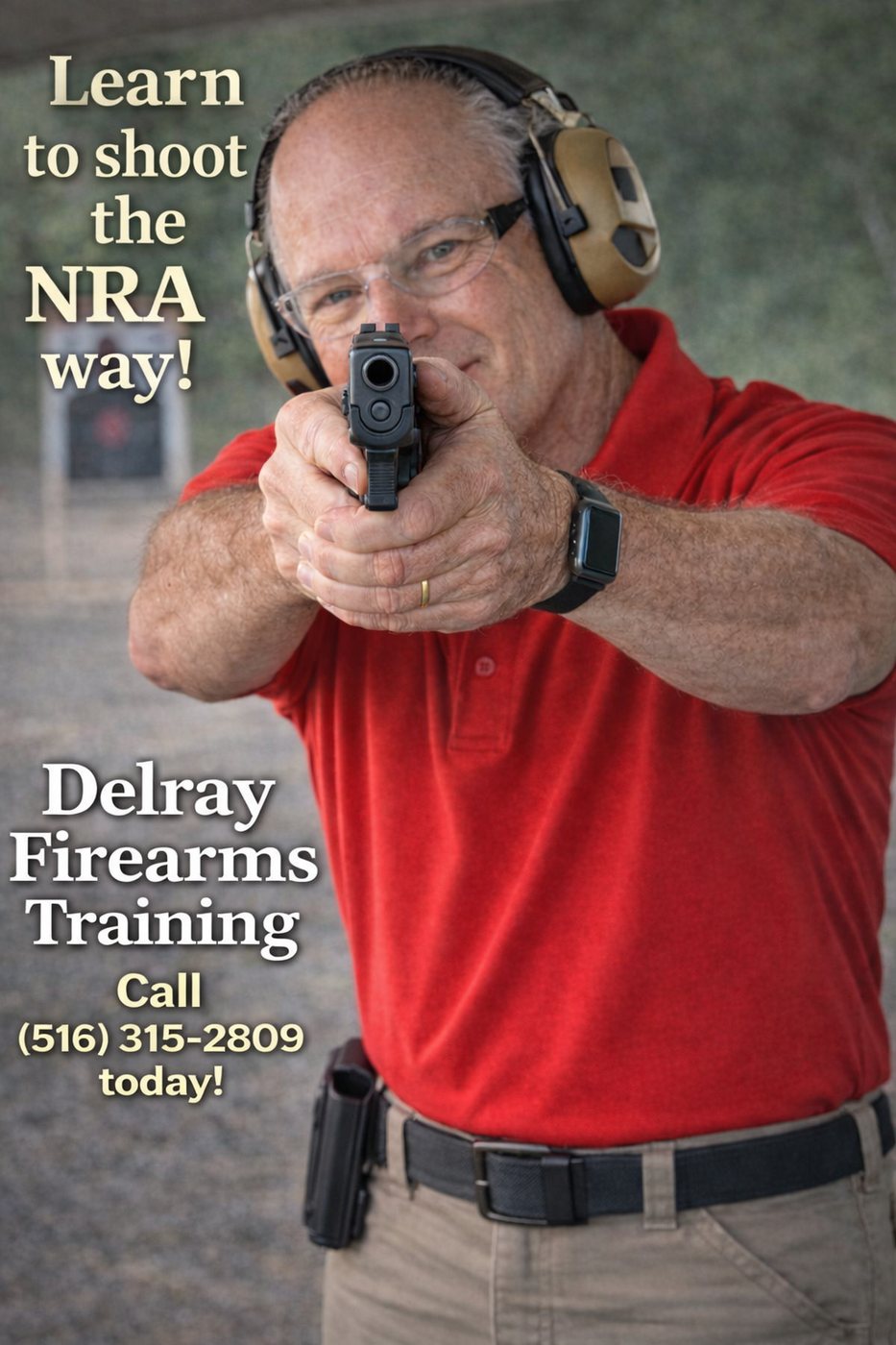 Learn to Shoot the NRA Way &mdash; Delray Firearms Training, South Florida